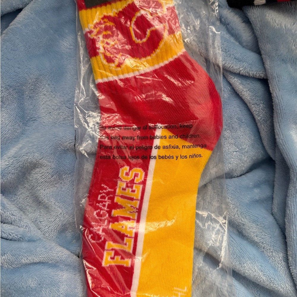 Red and Yellow Socks